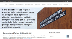 Desktop Screenshot of biodistretto.net